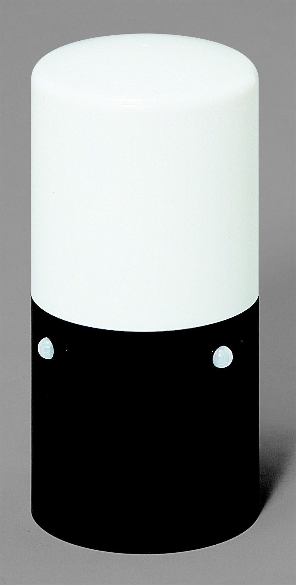 【アイリスオーヤマ】ガーデンセンサーライトスリム　100×100×210mm　ブラック