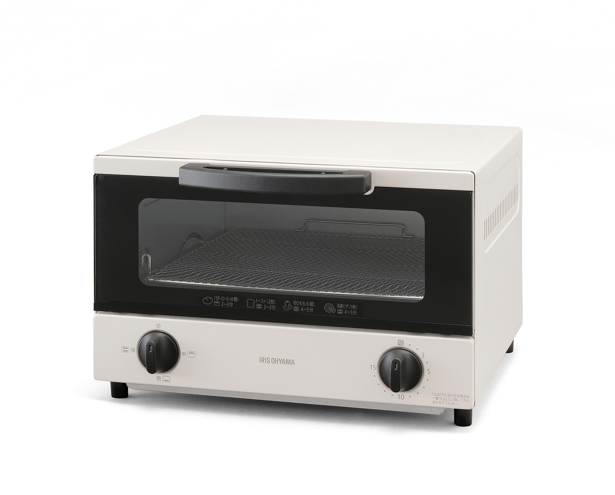 【アイリスオーヤマ】オーブントースター 4枚焼き　EOT-032-W　ホワイト