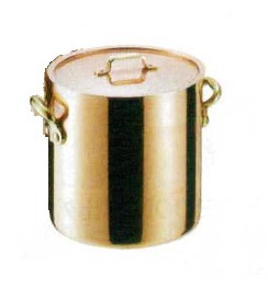 エトール銅　寸胴鍋　15cm　業務用 銅鍋