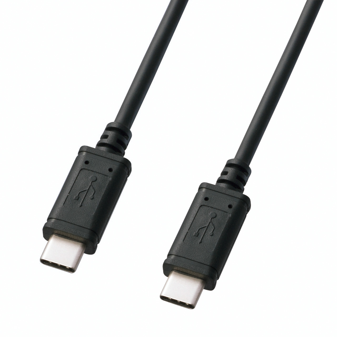 USB2.0 Type Cケーブル（0.5m・ブラック）