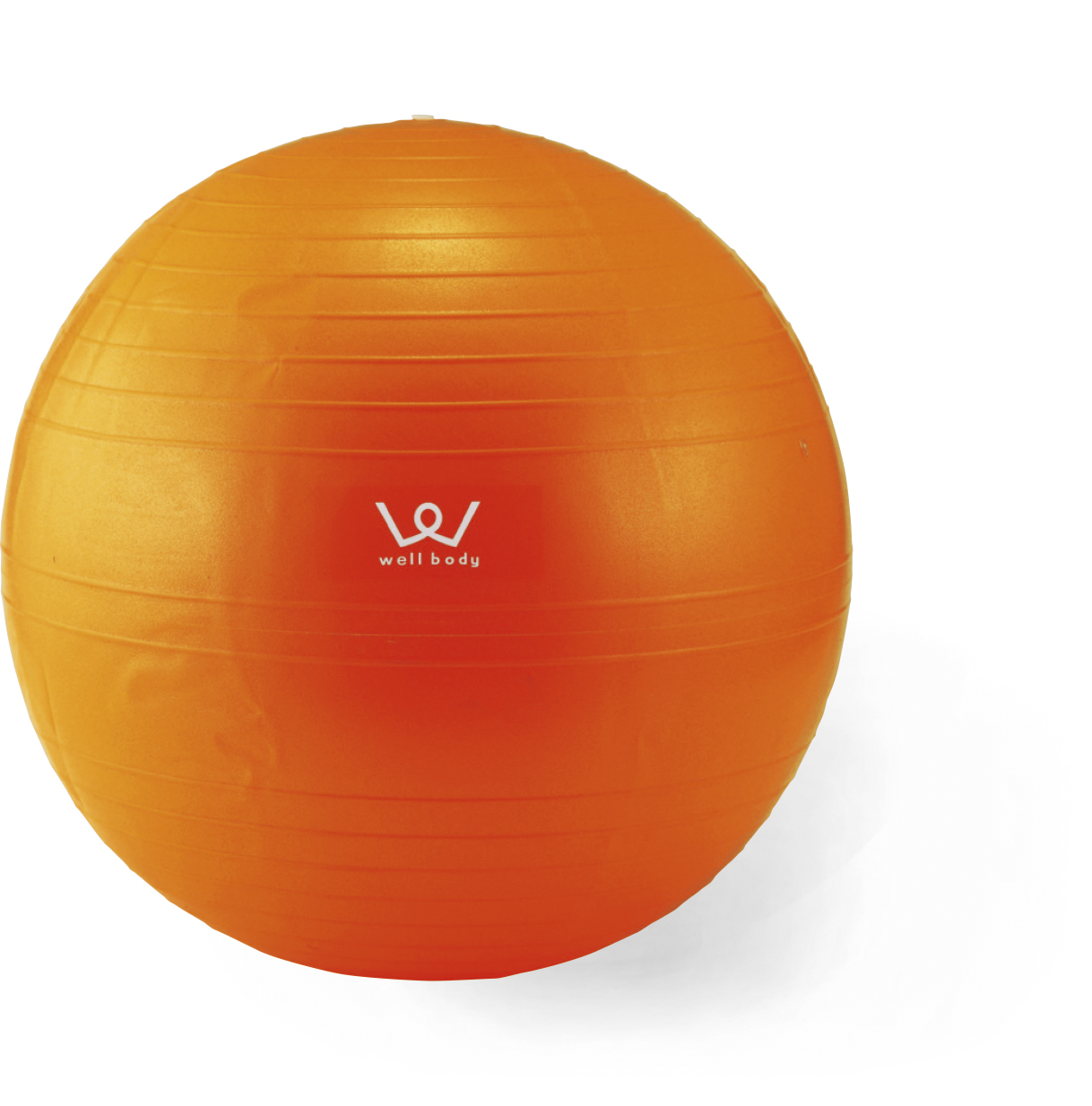 【アルインコ】エクササイズボール　55cm　球径約55cm　オレンジ