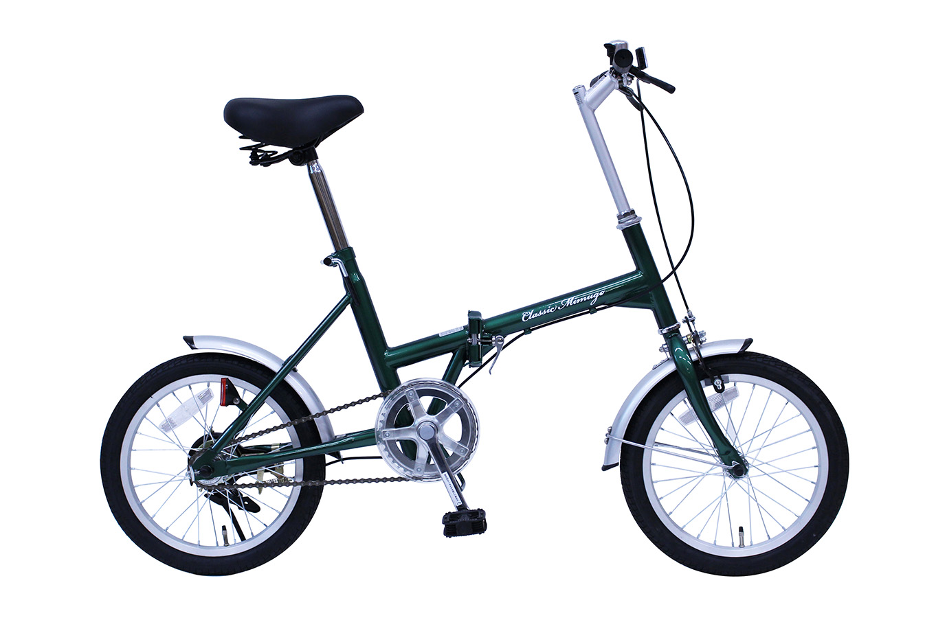 【Classic Mimugo】折りたたみ自転車 16インチ グリーン