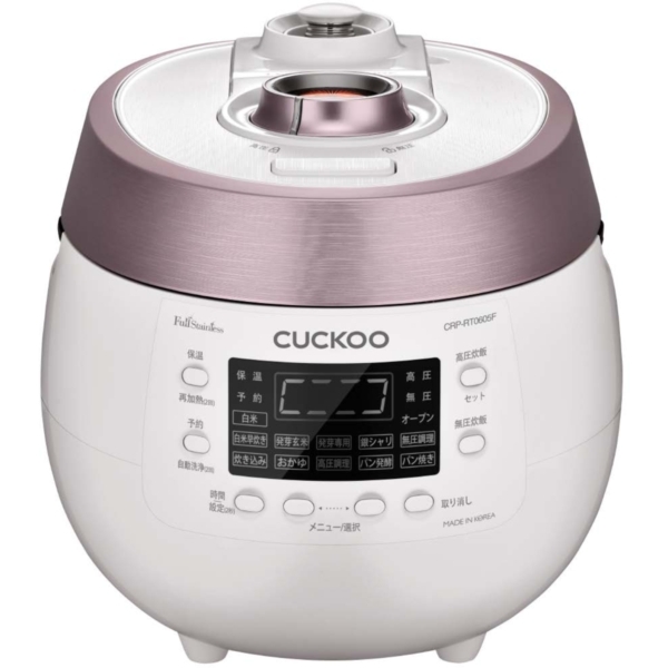 【CUCKOO ELECTRONICS】CRT-RT0605F CUCKOO [マイコン炊飯器(6合炊き) ] ホワイト系