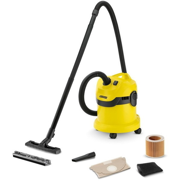 【KARCHER】[乾湿両用バキュームクリーナー]　イエロー