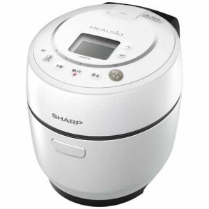 【シャープ】 KN-HW10E-W 水なし自動調理鍋 HEALSIO 「ヘルシオ ホットクック」(1.0L) ホワイト系