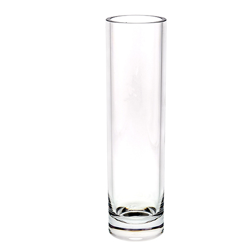 【HAMMER GLASS】ｼﾘﾝﾀﾞｰ 花瓶 φ8xH30 ｸﾘｱ