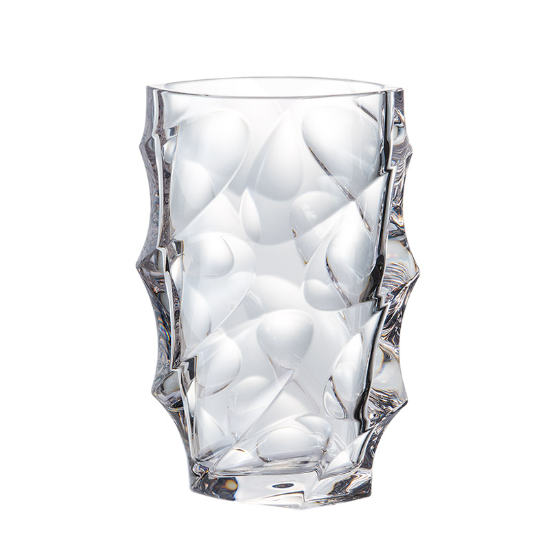 【HAMMER GLASS】花瓶 ｸﾘｽﾀﾃﾞｨﾒﾝｼｮﾝ