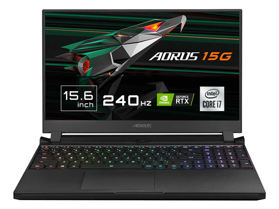 【ギガバイト】AORUS 15G パソコン ノートパソコン 15.6型 ブラック系