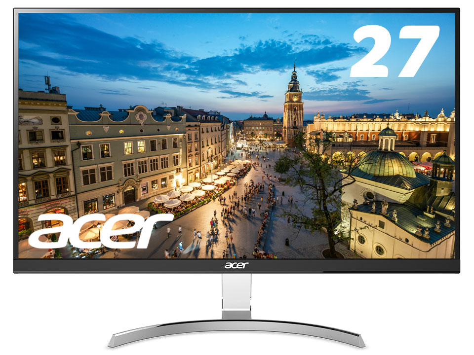【Acer】 液晶ディスプレイ 27型 ワイド液晶 PC モニター