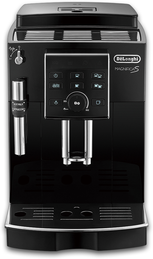 【デロンギ】 コーヒーメーカー マグニフィカ S コンパクト全自動コーヒーマシン ブラック